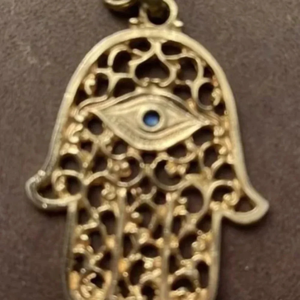 Evil Eye Hamsa Keychain 🧿